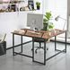 Комп&rsquo;ютерний стіл у стилі loft LOFTHUB 140&times;50&times;76 см чорний 79612211 фото 2