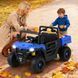 Дитячий електромобіль Costway вантажний UTV з пультом, синій COSTWAY-KIDS-0665 фото 3