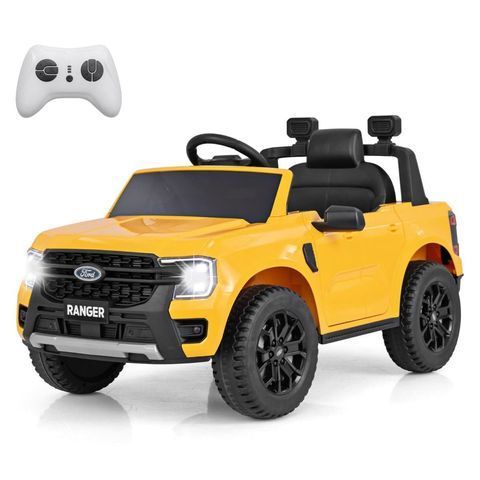 Дитячий електромобіль Costway, жовтий COSTWAY-KIDS-0515 фото