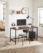Комп&rsquo;ютерний стіл у стилі loft LOFTHUB 140&times;60&times;75 см чорний 79612212 фото 1