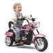 Дитячий електромотоцикл-трайк Costway cruiser-style, рожевий COSTWAY-KIDS-0071 фото 3