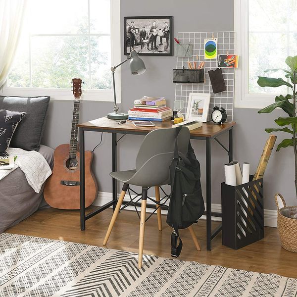 Комп&rsquo;ютерний стіл у стилі loft LOFTHUB 100&times;50&times;75 см чорний 79612203 фото