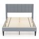 Кровать-каркас для спальни Costway, 211&times;155&times;105 см, цвет серый, модель 00098 COSTWAY-HOME-00098 фото 1