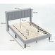 Кровать-каркас для спальни Costway, 211&times;155&times;105 см, цвет серый, модель 00098 COSTWAY-HOME-00098 фото 2