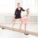 Детское гимнастическое балансировочное бревно, бежевый COSTWAY-KIDS-0684 фото 3