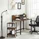 Комп&rsquo;ютерний стіл у стилі loft LOFTHUB 118&times;60&times;100 см чорний 79612205 фото 3