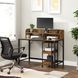 Комп&rsquo;ютерний стіл у стилі loft LOFTHUB 118&times;60&times;100 см чорний 79612205 фото 2