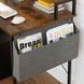 Комп&rsquo;ютерний стіл у стилі loft LOFTHUB 80&times;55&times;90 см чорний 79612202 фото 5