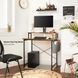 Комп&rsquo;ютерний стіл у стилі loft LOFTHUB 80&times;55&times;90 см чорний 79612202 фото 3