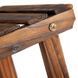 Узкая этажерка для кашпо CostWay 75&times;25&times;140 см, цвет оттенки коричневого COSTWAY-00704 фото 4