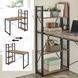 Комп&rsquo;ютерний стіл у стилі loft LOFTHUB 120&times;60&times;120 см чорний / бежевий 79612206 фото 2
