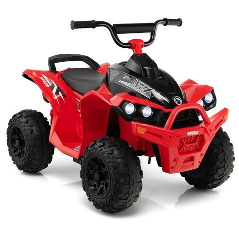 Дитячий електроквадроцикл Costway, червоний COSTWAY-KIDS-0403 фото