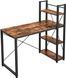 Комп&rsquo;ютерний стіл у стилі loft LOFTHUB 120&times;60&times;120 см чорний 79612207 фото 2