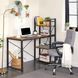 Комп&rsquo;ютерний стіл у стилі loft LOFTHUB 120&times;60&times;120 см чорний 79612207 фото 3