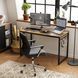 Комп&rsquo;ютерний стіл у стилі loft LOFTHUB 120&times;60&times;75 см чорний 79612208 фото 2