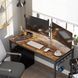 Комп&rsquo;ютерний стіл у стилі loft LOFTHUB 120&times;60&times;75 см чорний 79612208 фото 3