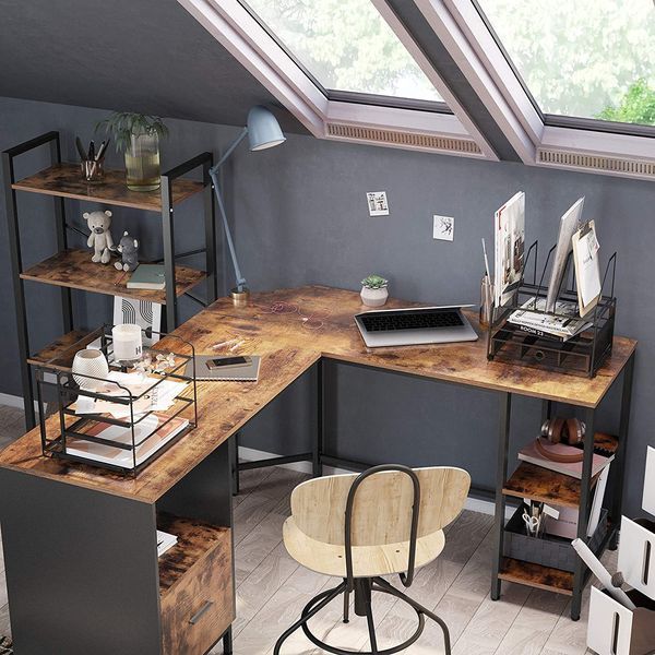 Кутовий комп&rsquo;ютерний стіл LOFTHUB 137&times;150&times;75 см чорний 79612210 фото